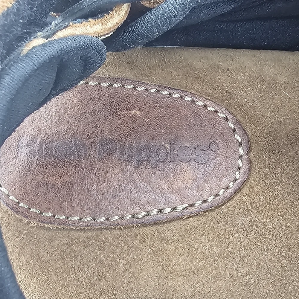 Hush Puppies Kids Brown Leather Open Toe Sandals Size 4